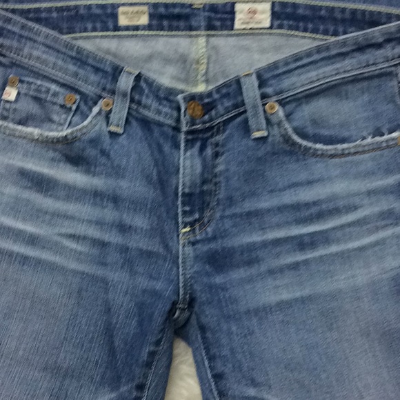 AG Stilt Roll-up cigarette medium wash denim jean - Picture 5 of 8